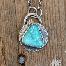 Load image into Gallery viewer, Emerald Valley Turquoise Pendant Necklace