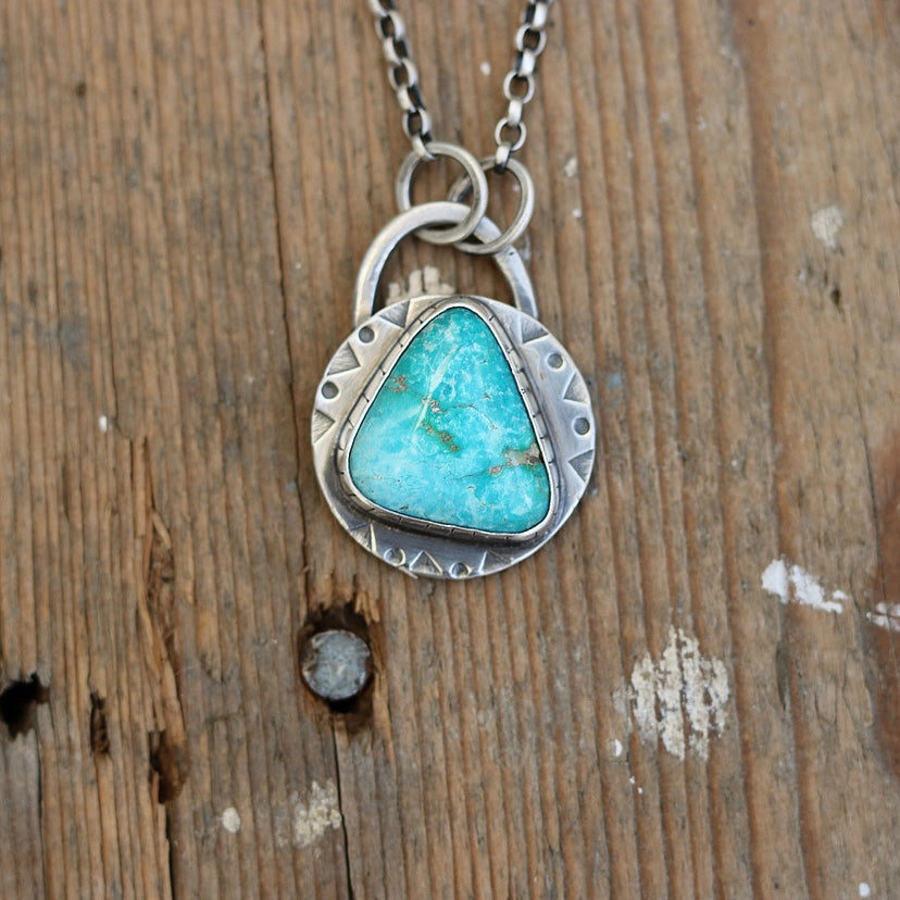 Emerald Valley Turquoise Pendant Necklace
