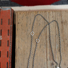 Load image into Gallery viewer, Sonoran Rose turquoise Naja, Arrow + Skull Reworked Necklace