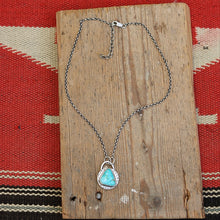 Load image into Gallery viewer, Emerald Valley Turquoise Pendant Necklace