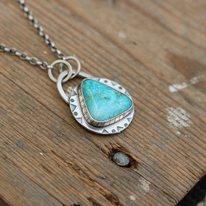 Emerald Valley Turquoise Pendant Necklace
