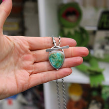 Load image into Gallery viewer, Kings Manassa Turquoise Pendant Toggle Necklace
