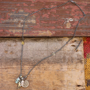 New Lander Feather Reworked Necklace