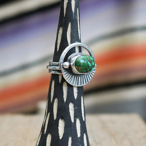 Sonoran Mountain Turquoise + Sterling Ring