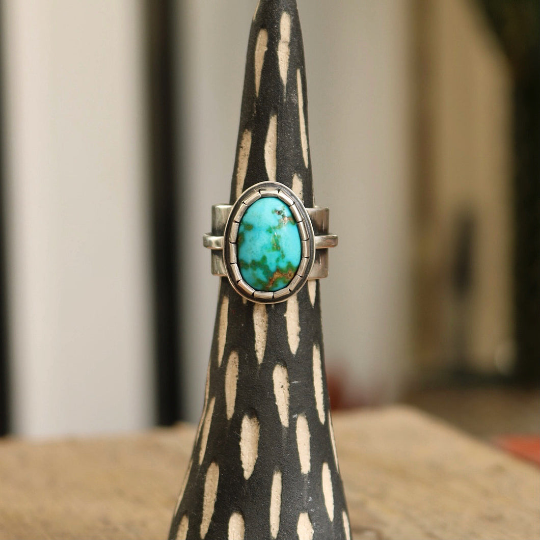 Sonoran Mountain Turquoise + Sterling Ring